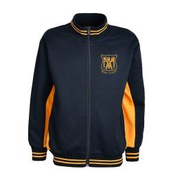 Fleece Zip Jacket with Contrast