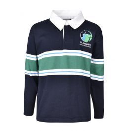 Rugby Jumper With Horizontal stripes