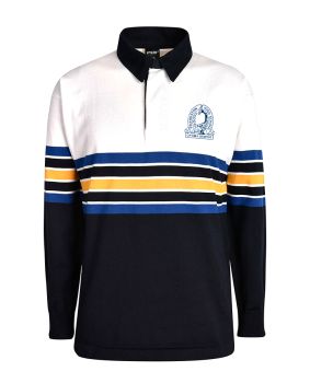 Rugby Jumper with Multiple Stripes