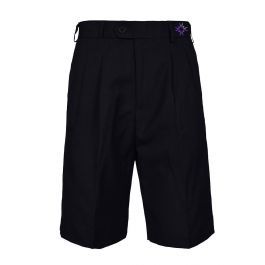 Pleated Front Shorts