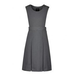 Detachable Bib Tunic with Box Pleat Skirt