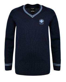 Wool Jumper with Stripes