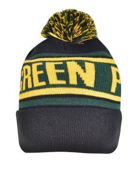 Jacquard Beanie with Pom Pom - Parkwood Green PS