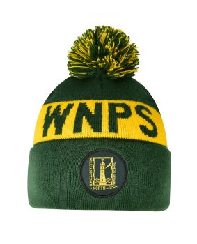 Jacquard Beanie with Pom Pom - Williamstown North Primary
