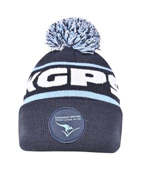Circular Custom Jacquard Beanie with Pom Pom