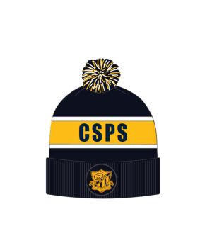 Circular Custom Jacquard Beanie with Pom Pom