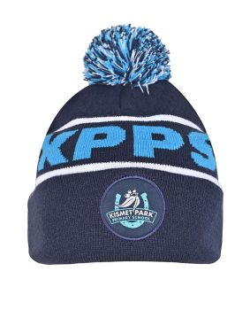 Circular Custom Jacquard Beanie with Pom Pom