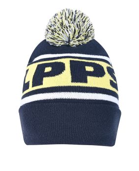 Circular Custom Jacquard Beanie with Pom Pom