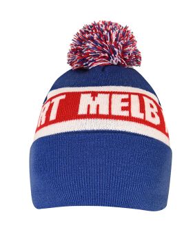 Circular Custom Jacquard Beanie with Pom Pom
