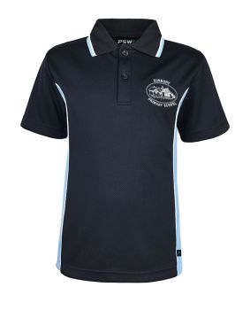 S/S Mesh Panelled Polo