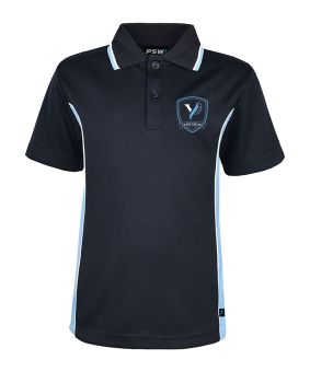 S/S Mesh Panelled Polo