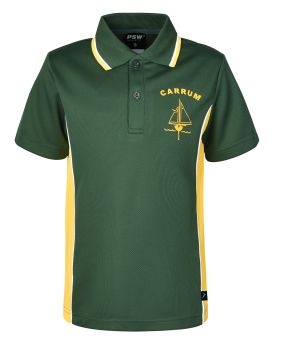 Short Sleeve Mesh Polo