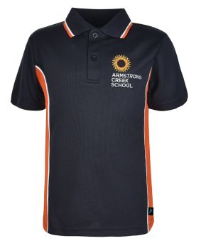 S/S Mesh Panelled Polo