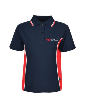 S/S Mesh Panelled Polo