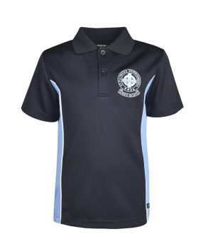 Short Sleeve Mesh Polo