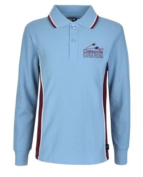 L/S Polo - Contrast Inserts