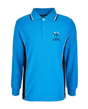 L/S Polo - Contrast Inserts