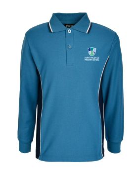 L/S Polo - Contrast Inserts
