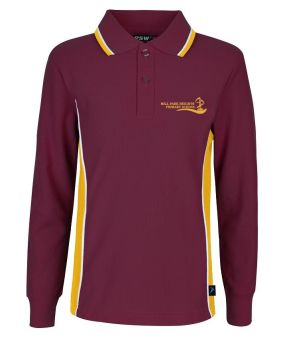 L/S Polo - Contrast Inserts