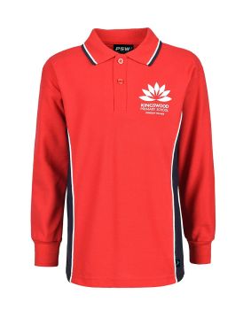 L/S Polo - Contrast Inserts