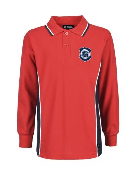 L/S Polo - Contrast Inserts