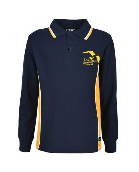 L/S Polo - Contrast Inserts