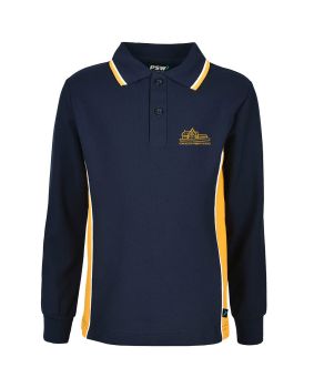 L/S Polo - Contrast Inserts