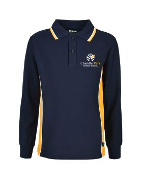 L/S Polo - Contrast Inserts