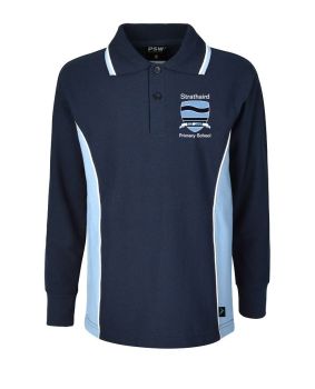 L/S Polo - Contrast Inserts