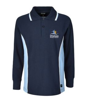 L/S Polo - Contrast Inserts