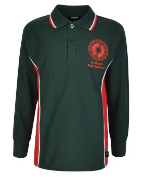L/S Polo - Contrast Inserts