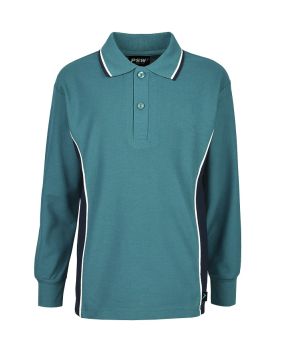 L/S Polo - Contrast Inserts