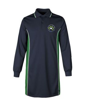 L/S Mesh Polo Shirt