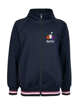 Zip Jacket - 3 stripe rib