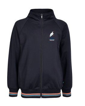 Zip Jacket - 3 stripe rib