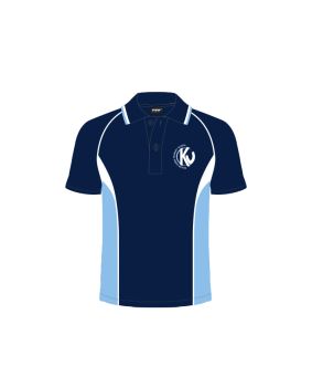 S/S Polo w Contrast panel & piping