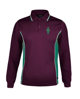 L/S Mesh Polo with Panels
