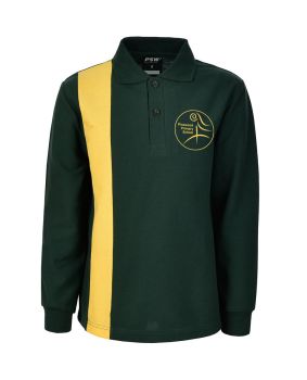 L/S Polo Shirt with Panels