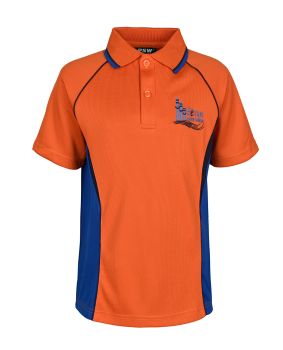 S/S Micromesh Polo with Contrast