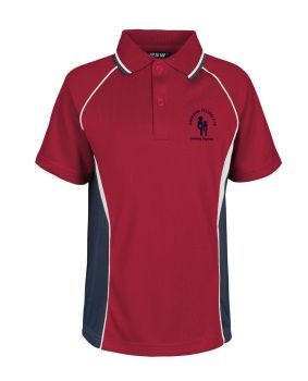 S/S Micromesh Polo with Contrast