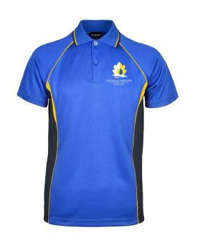S/S Micromesh Polo with Contrast