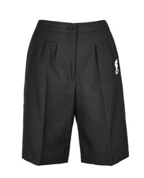 Ladies Tailored Shorts-Adjustable Waist