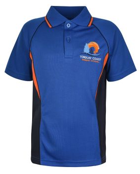 S/S Micromesh Polo with Contrast