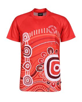 S/S Sublimated Overlay neck- Raglan