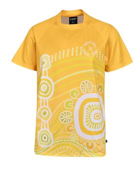 S/S Sublimated Overlay neck- Raglan