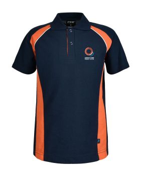 S/S Panelled Raglan Polo