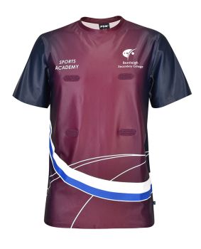 Sublimated Netball Top with Velcro Bibs