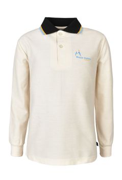 L/S Polo Shirt - Stripe Collar