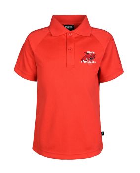 S/S Mesh Polo with Self Sleeve Panels