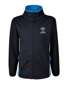 Zip Jacket with Contrast Piping